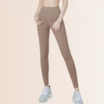 Women's Cocoa High Waist Yoga Leggings - Image 2