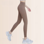 Women's Cocoa High Waist Yoga Leggings - Image 3