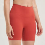 Women's Coral High Waist Biker Shorts