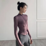 Women's Sculpted Zip Long Sleeve Jacket