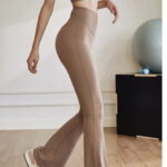 Women's Flared High Waist Yoga Pants - Image 2