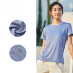Women's Blue Quick Dry Running Shirt